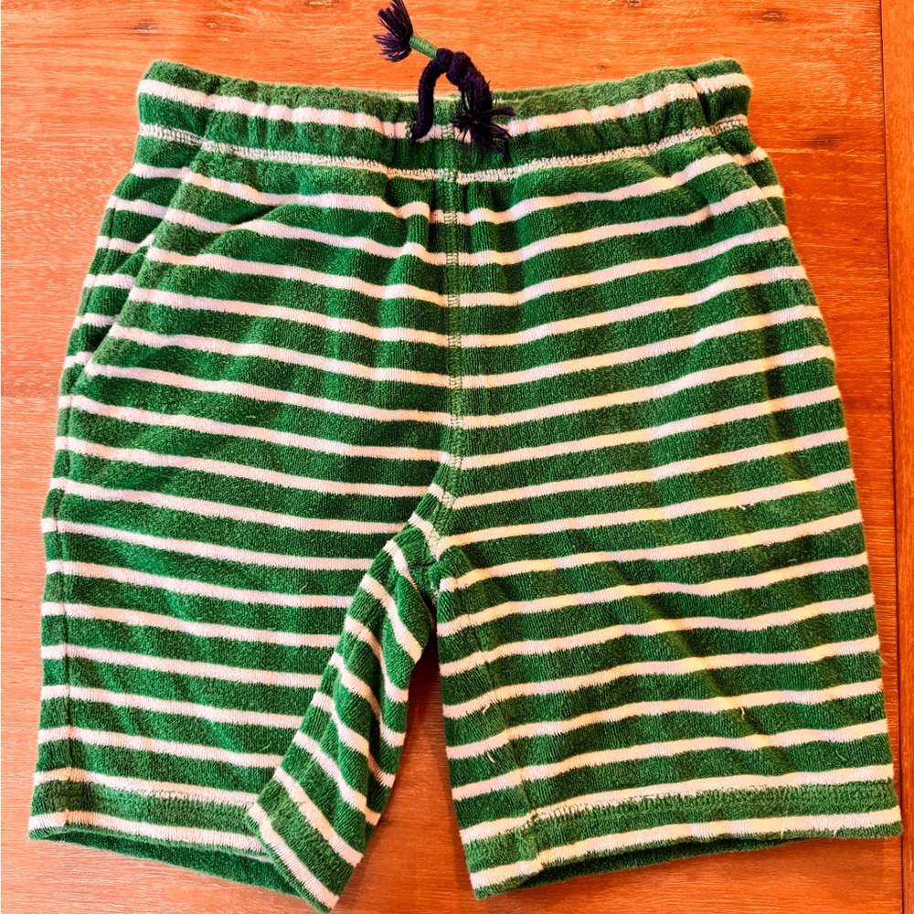 Mini Boden Boys Size 8 Toweling Shorts